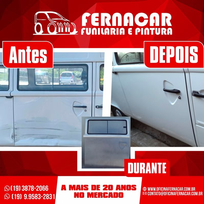 Pintura e Funilaria de Kombi